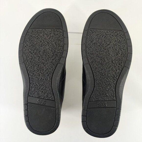 SAS Men's VTO BLK Black Leather Slip-On Loafer Shoes Size 9.5 US - Picture 8 of 13